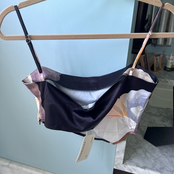 Peppermayo Exclusive - Secret Charm Crop Top - Black Orchid - Picture 6 of 7